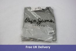 Six Items Of Pepe London Women's Clothing To Include 1x Marisol 0AA Dress, Size Xs, 1x Steel Grey Sw