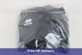 Three Errea Jonas Gubbino Junior Hoodie Black, Size XS