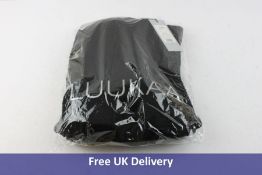 Luukaa Women's Long Wrap Cardigan , Black, UK 20