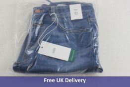 Closed Clothing Women's Slim Fit Mid Waist Jeans, Blue, Size 4