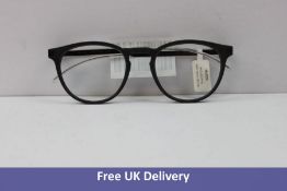 Mykita Bilimbi Unisex Glasses, Pitch Coal Grey, Size 135