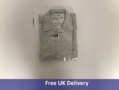 Frank & Eileen Women's Barry Woven Button Up Shirt, Grey, Size S