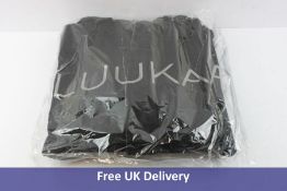 Luukaa Women's Coat, Black ,UK 16-18