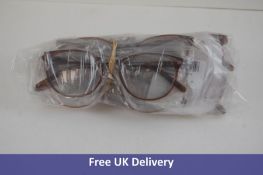 Five Pairs of Ace Tate Miles, Glasses Frames, Golden Brown