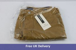 Scotch and Soda Ralston Regular Slim Shorts, Mustard, W 32