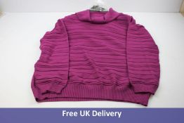 Eugen Klein Women's Knit Jumper, Purple, Size 14