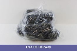 Eighteen Pairs Of Tommy Hilfiger Men's Socks, Green and Navy, Uk 6-8