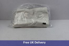 Billabong Unisex White Hoodie, Pink Graffiti On Arm, L