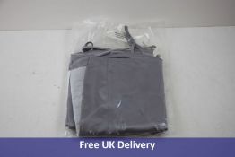 Subsurface Ribbon Wrap Skirt, Silver, Size S