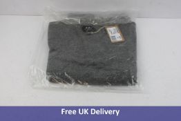 A.P.C Women's Nola Cashmere Sweater, Heather Gray, XS