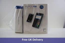 Three Items Of My POS GO, to Include 2x Mobile Pos Terminal and 1x MY Pos Silicone Case, Black