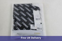 Stronger Women's High Waisted Tights, Black, Size S