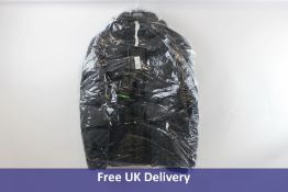 Geox Men's Nettuno Hooded Jacket, Blue Nights, Size 50