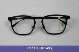 Mykita Jujubi Unisex Glasses, Pitch Black, Size 135