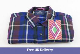 Scotch & Soda Men's Regular Fit Check Shirt, M
