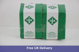 Two Packs Of K14X18X17 INA Needle Cage Bearing, 10 Pre Pack