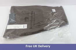 Scotch And Soda Men's Stuart Classic Wool Blend Chino, Regular Slim Fit Stretch, Brown, W33,L32