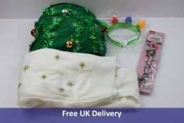 Two Women's Christmas Cardigans