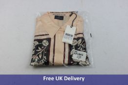 Scotch And Soda Women's Silk Blouse, Multi colored, Size S