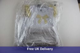 Five Rapife Baby Girl's Amarillo Two Piece Shorts Set, Yellow and White, Size 3 Months