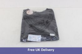 Odd Molly Women's Lace Vibration Blouse, Asphalt, Size S