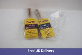 Two Purdy Professional Paint Brushes to Include 1x Chinex Elite 3