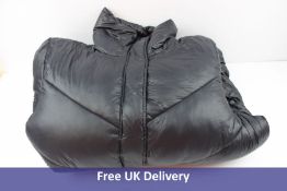 Blomst Unisex Puffer Jacket , Black , Size S