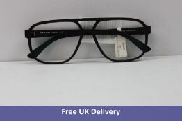 Mykita Concord Unisex Glasses,Pitch Black, Size 140
