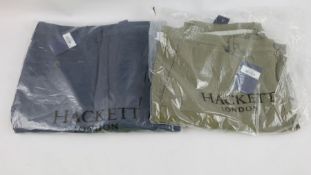 Two pairs of Hackett London Men's Trousers