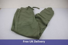 Banana Republic Men's Organic French Terry Joggers, Green, Size Tall M