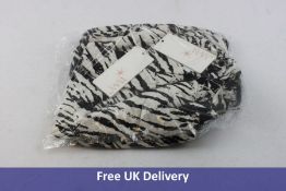 Two Items of Juvia Women's Clothing, to Include, 1x Nightwear Dress and 1x T Shirt, White and Black