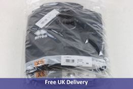 Three Errea Jonas Gubbino Junior Zip Jumper Black, Size XS