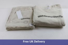 7 Days Active Tracksuit, 'Monday', Colour Nude, Size M