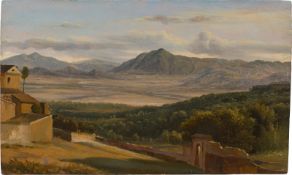 Johann Martin von Rohden. View of the Campagna.
