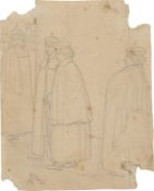 Julius Oldach. Carl Julius Milde, Julius Oldach, Erwin Speckter an…. Circa 1825/26 (+ 2 supplements)
