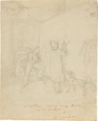 Carl Julius Milde. Julius Oldach and Erwin Speckter in their Atelier in Munich. 1826