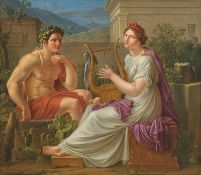 Eberhard Wächter. Hercules and the Muse. Circa 1805/10