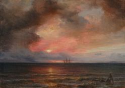 Théodore Gudin. The Mirage. 1872