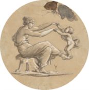 Erwin Speckter. ”Faunenfamilie”. Circa 1835