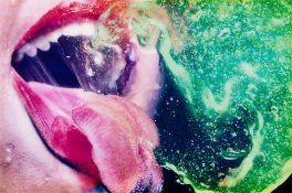 Marilyn Minter. ”Chewing Green”. 2009