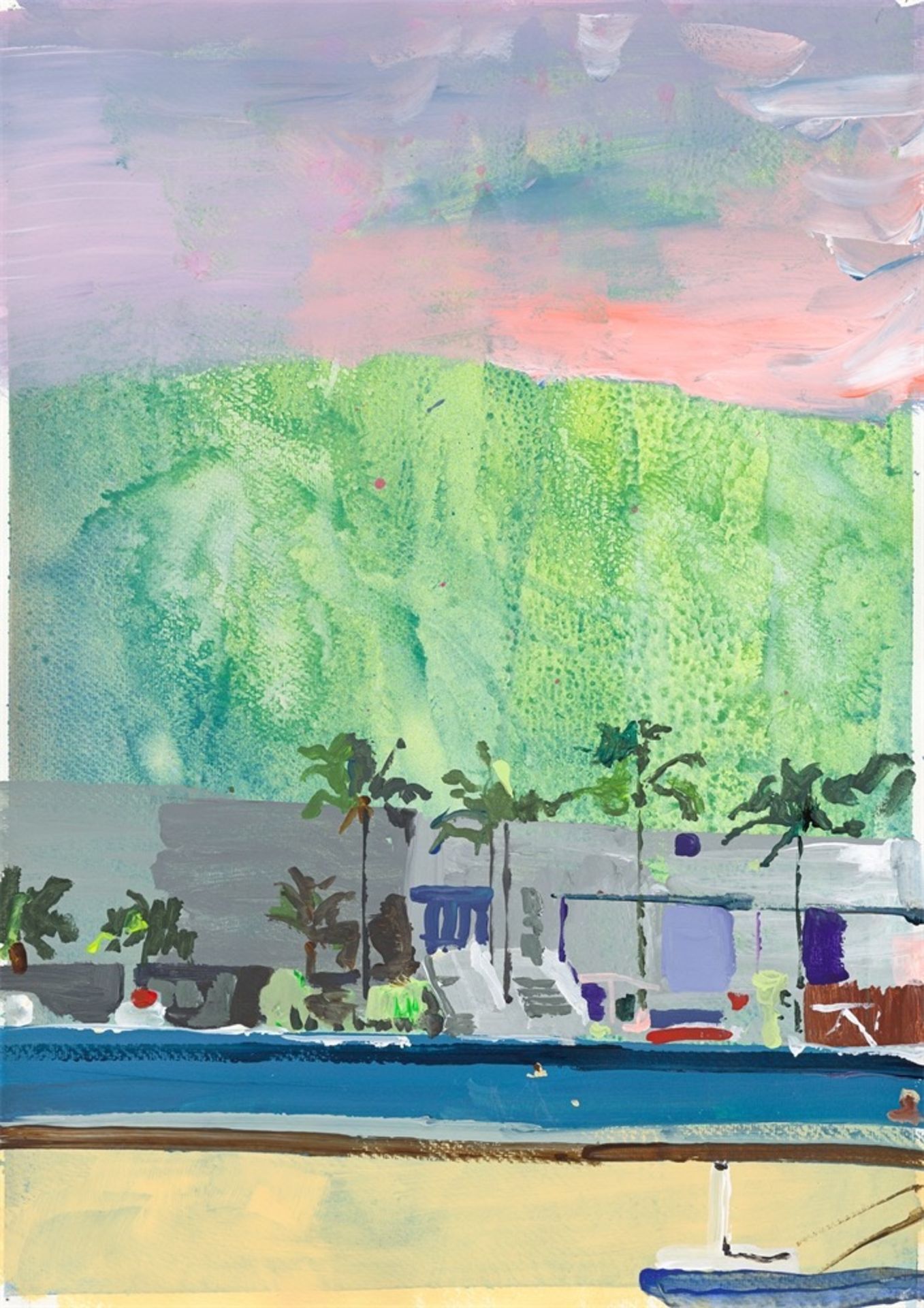 Marius Bercea. Untitled 36 (thoughts safari). 2015