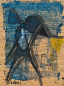 Markus Lüpertz. Untitled (swallow). Circa 1977