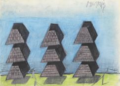 Markus Lüpertz. Westwall. Circa 1968