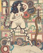 Dorothy Iannone. ”Would you like to pee on me, too?”. 1970