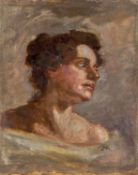 Max Klinger. Portrait study (Penelopé?).