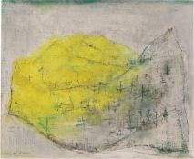 Zao Wou-Ki. ”21.07.50-Saint-Jeoire - Montagne jaune”. 1950