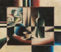 Arthur Segal. ”Stilleben mit Flasche”. 1924