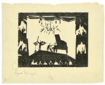 Lyonel Feininger. ”Der Virtuose”. 1919