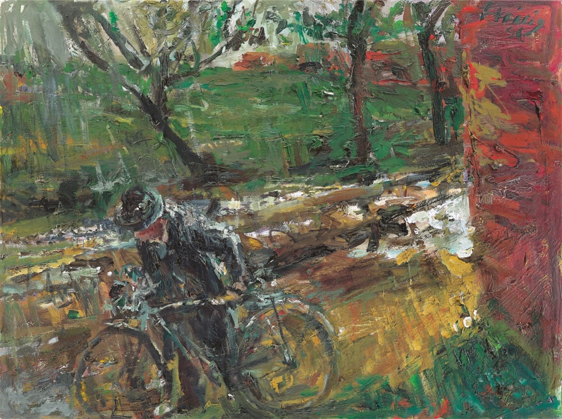 Bernhard Heisig. Regentag. 1996