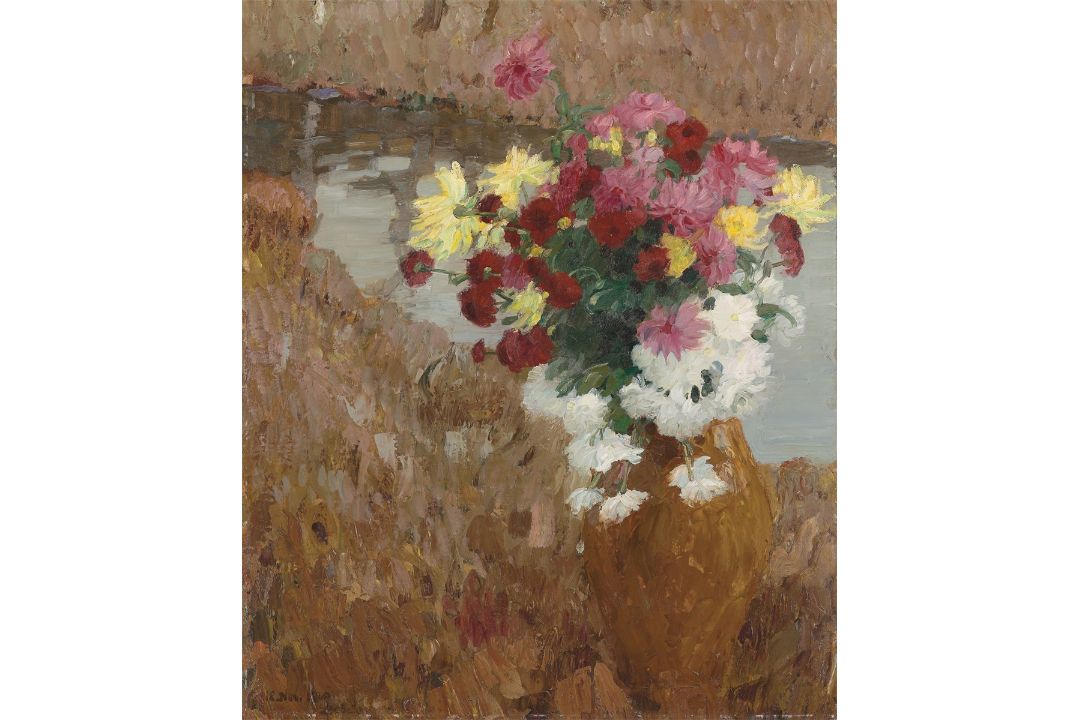 Leo Putz. „Blumen“. 1900